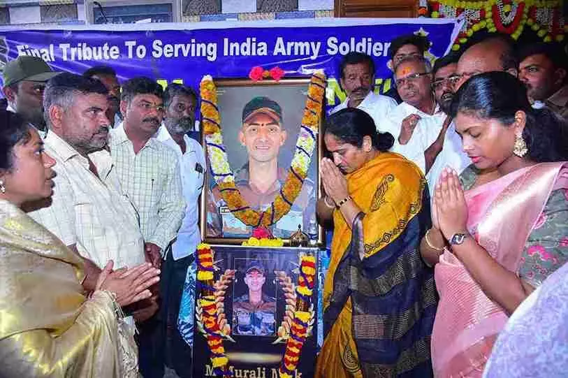 Operation Sindhur |కల్లి తండకు వీరజవాన్ పేరు.. Operation Sindhur |కల్లి తండకు వీరజవాన్ పేరు..