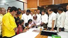 CM CHANDRABABU | కుప్పం:24 గంటలు తిరగకండానే.. శిరీషకు ప్రభుత్వం ఆసరా