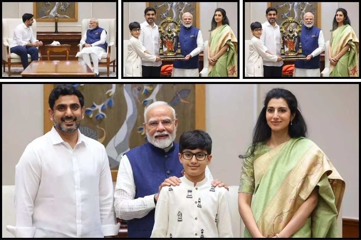 లోకేష్పై మోదీకి ఎందుకు అంత ప్రేమ? లోకేష్పై మోదీకి ఎందుకు అంత ప్రేమ?