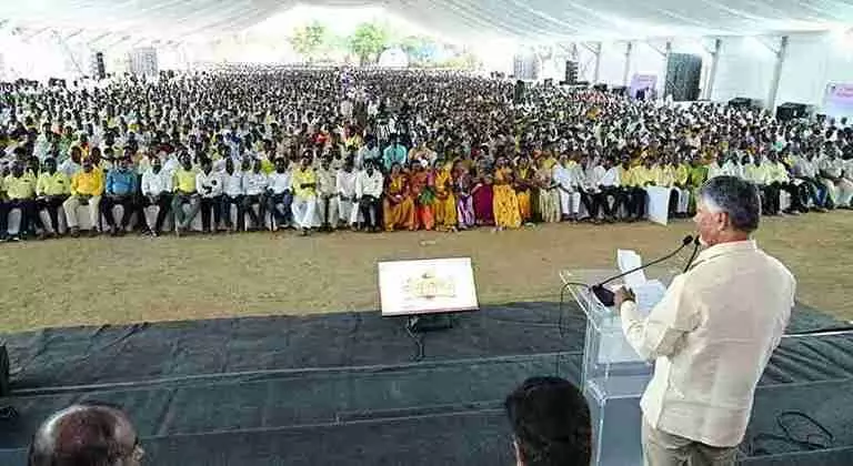 CM Chandrababu |  ఆంధ్రాలో ఇక రౌడీల తోక కత్తిరించడమే!
