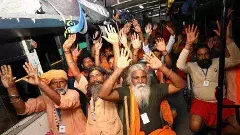 అమర్‌నాథ్‌‌కు బయలుదేరిన మూడో బ్యాచ్‌ యాత్రికులు