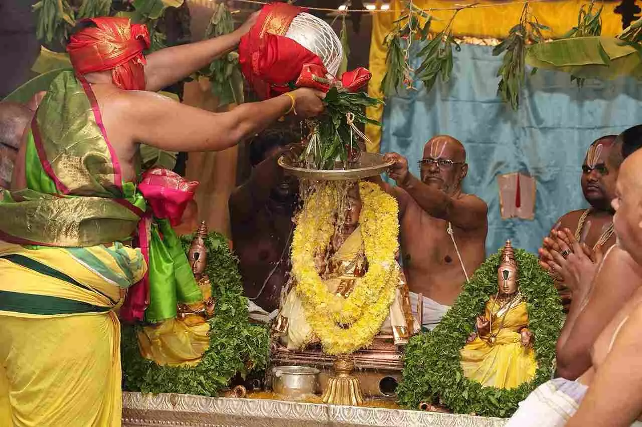 TIRUPATI || వైభవంగా శ్రీ గోవిందరాజస్వామివారి ఆలయంలో జ్యేష్ఠాభిషేకం ప్రారంభం..! TIRUPATI || వైభవంగా శ్రీ గోవిందరాజస్వామివారి ఆలయంలో జ్యేష్ఠాభిషేకం ప్రారంభం..!