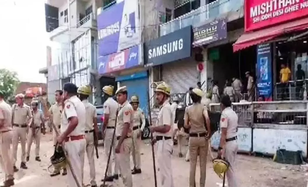 హర్యానాలోని నుహ్ లో అదనపు భద్రతా చర్యలు హర్యానాలోని నుహ్ లో అదనపు భద్రతా చర్యలు
