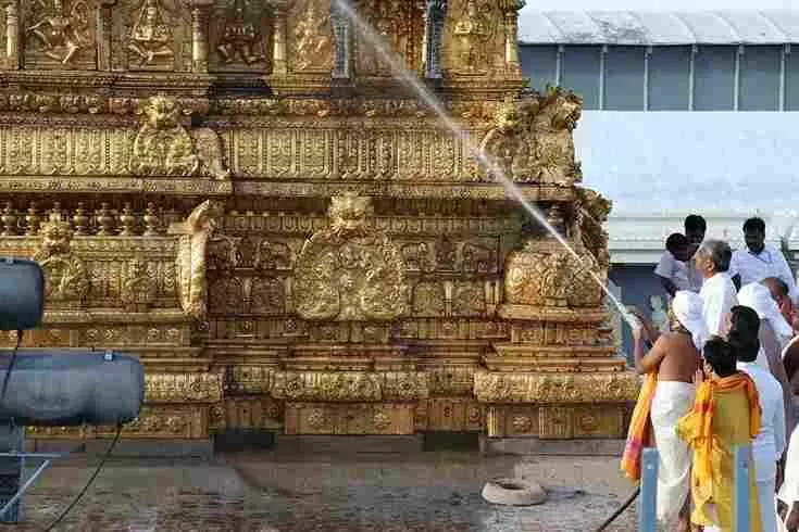 TIRUMALA || శ్రీవారి ఆలయంలో కోయిల్ ఆళ్వార్ తిరుమంజనం..! TIRUMALA || శ్రీవారి ఆలయంలో కోయిల్ ఆళ్వార్ తిరుమంజనం..!