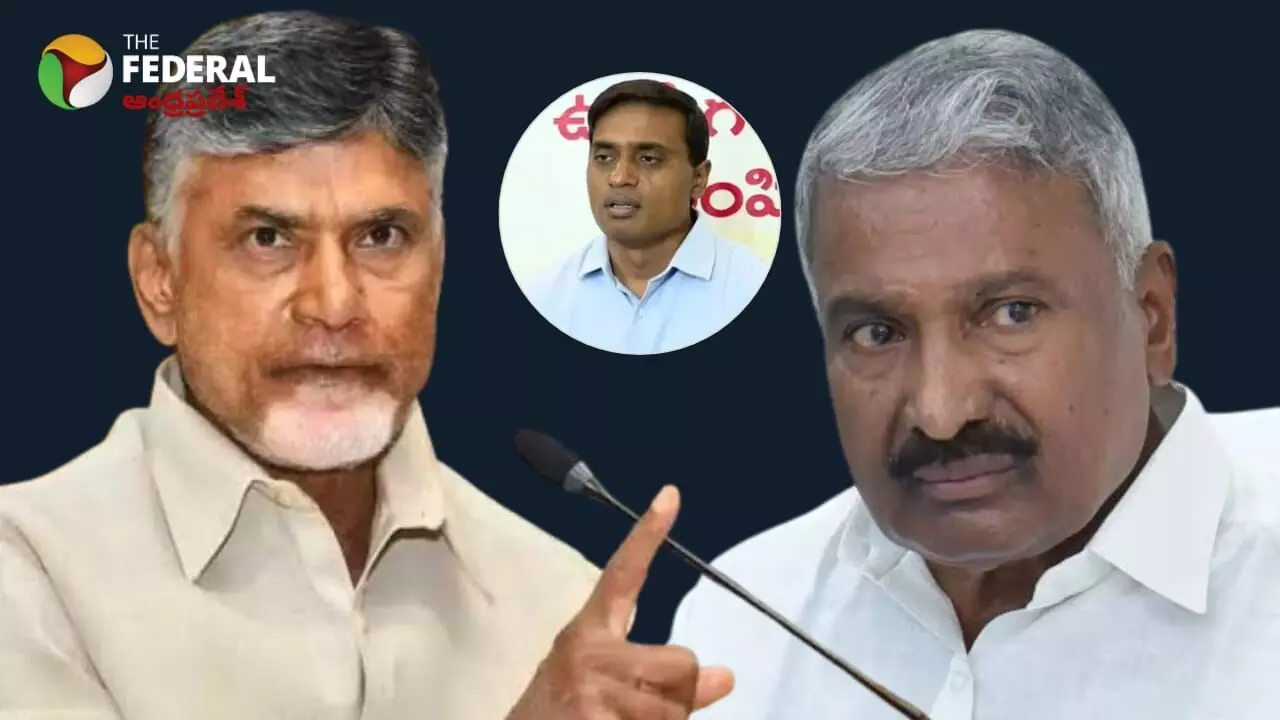 Peddireddy Vs Cm| పెద్దిరెడ్డి బాధ చూసేందుకేనా చంద్రబాబు తిరుపతి పర్యటన? Peddireddy Vs Cm| పెద్దిరెడ్డి బాధ చూసేందుకేనా చంద్రబాబు తిరుపతి పర్యటన?
