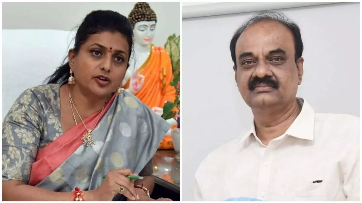 రోజా మాటల దుమారం..మళ్లీ బీప్(వినలేని మాటలు)రాజకీయం షురూ! రోజా మాటల దుమారం..మళ్లీ బీప్(వినలేని మాటలు)రాజకీయం షురూ!