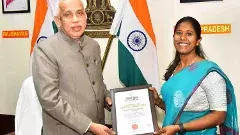 శ్రీకాకుళం మహిళా ఆర్మీస్టార్‌కు గవర్నర్ అభినందనలు, ఎందుకంటే...