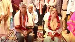 దుర్గమ్మ సన్నిధిలో హైకోర్టు ప్రధాన న్యాయమూర్తి దంపతులు