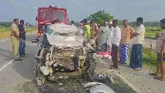 తమిళనాడులో రోడ్డు ప్రమాదం..  పీలేరులో విషాదం