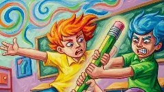 ఓ తండ్రి ప్రాణం తీసిన పెన్సిల్