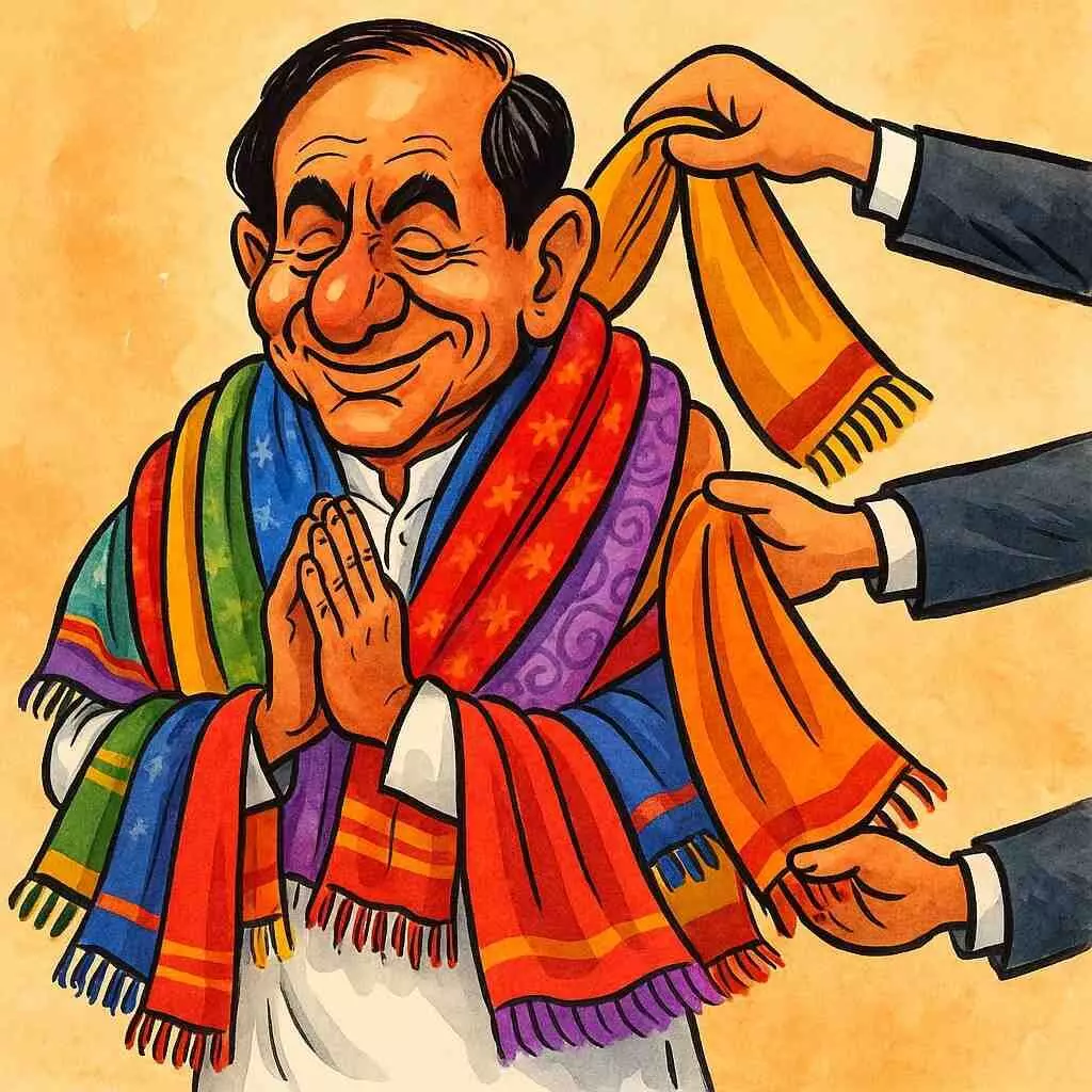 అయ్యో రామా! వాళ్లకు కప్పే శాలువలూ డూప్లికేటేనా? అయ్యో రామా! వాళ్లకు కప్పే శాలువలూ డూప్లికేటేనా?