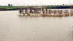 రాజధాని అమరావతికి వరదల తలపోటు