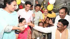 తిరుపతి:సాయంత్రం ఐదు ఉచిత బస్సును కదిలించిన మంత్రి ఆనం