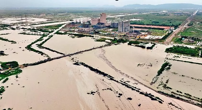వరద నీటిలో అమరావతి ఎందుకు మునుగుతుందంటే...