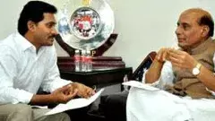 జగన్‌కు కేంద్ర మంత్రి రాజ్‌నాథ్‌ సింగ్‌ ఫోన్‌