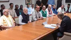 ఉపరాష్ట్రపతి పదవికి  నామినేషన్ వేసిన సీపీ రాధాకృష్ణన్