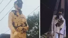 వంగవీటి రంగా విగ్రహాలకు అవమానం, 2 చోట్ల టెన్షన్.. టెన్షన్