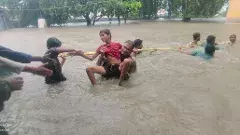 కరవు పీడిత కామారెడ్డిలో వెల్లువెత్తిన వరదలు