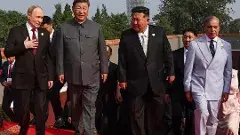 భారీ సైనిక శక్తిని ప్రదర్శించిన చైనా