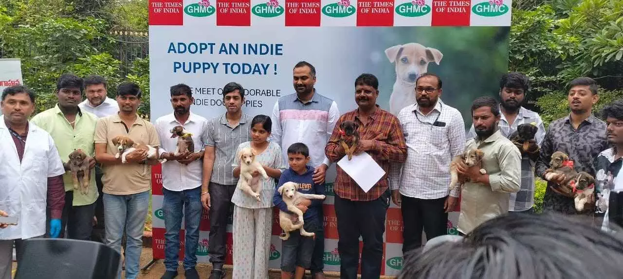 హైదరాబాద్‌లో క్రేజీగా మారిన కుక్కపిల్లల దత్తత