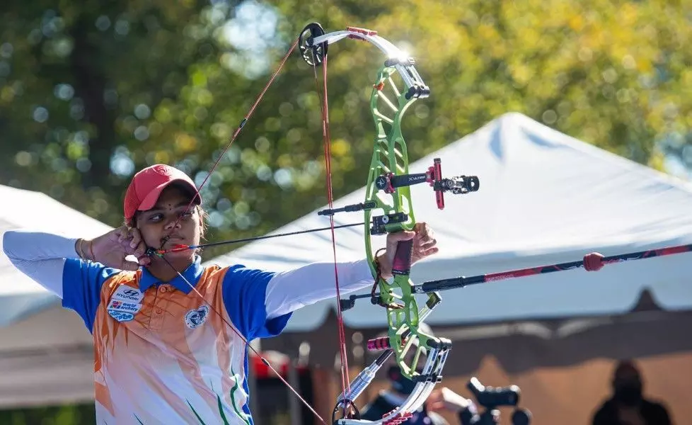 ఆర్చరీ స్టార్ వెన్నం జ్యోతి సురేఖ ఆర్చరీ స్టార్ వెన్నం జ్యోతి సురేఖ