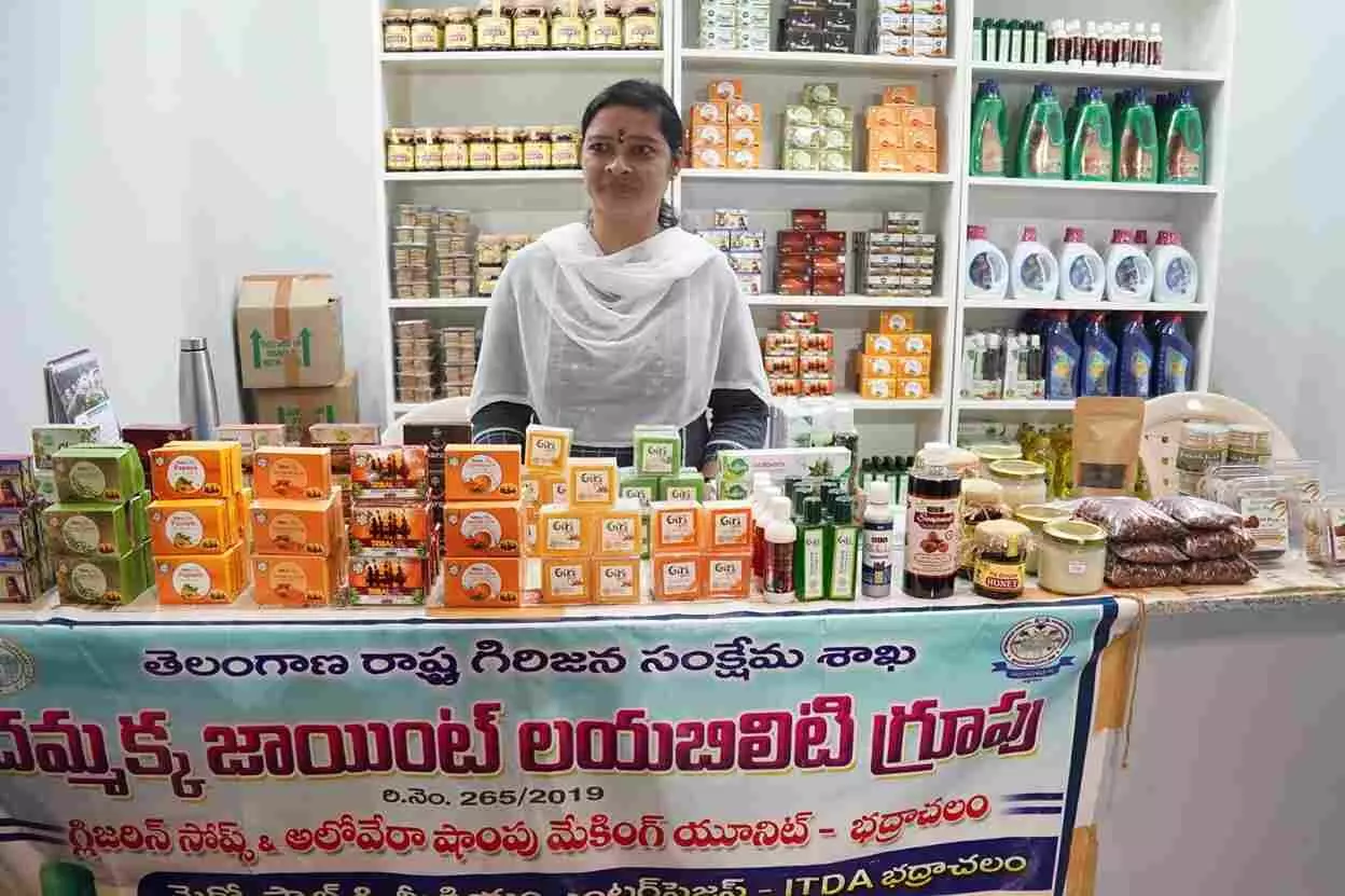 విదేశాల్లో ఆదివాసీ ఉత్పత్తులు!