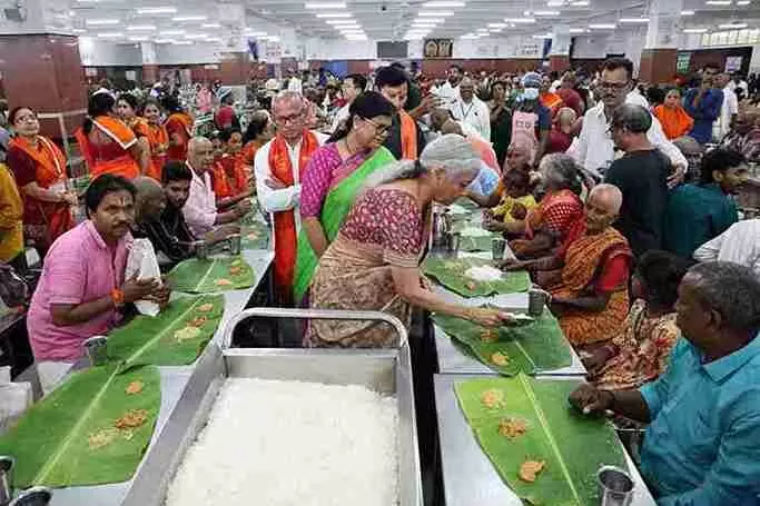 శ్రీవారిసేవ హృదయానికి హత్తుకుంది...
