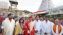 తిరుపతిలో.. మారిషన్ ప్రధాని ఆధ్యాత్మిక పర్యటన