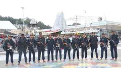 తిరుమల: నాలుగువేల మందితో రక్షణ కవచం
