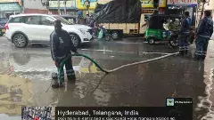 కాంక్రీట్ జంగిల్, కాలుష్యమేఘాలతోనే హైదరాబాద్ క్లౌడ్ బరస్ట్