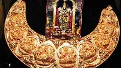 శ్రీవారి కంఠాన అలరించనున్న అష్టలక్ష్మి చంద్రవంక