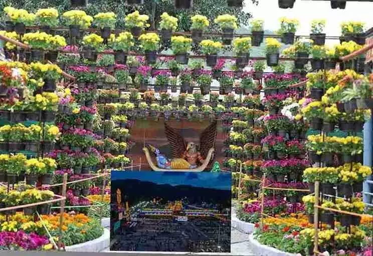 తిరుమల:కలియుగ వైకుంఠంలో కథలు చెబుతున్న పుష్పాలు..