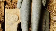 అరుదైన ధన్వంతరి శిల్పం