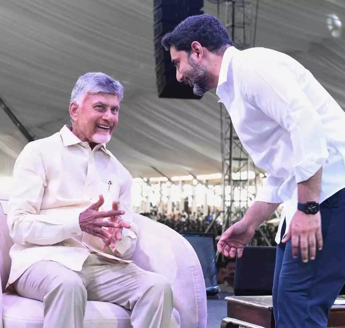 నాన్నే నా లైఫ్‌ టైమ్‌ గురువు – నారా లోకేష్‌