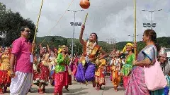 భూలోక స్వర్గాన్ని తలపిస్తున్న తిరుమలలో గంతులేసిన ఆనందం..