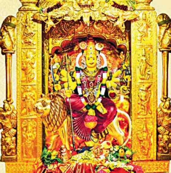 దర్మ రక్షణ కోసం దుర్గమ్మ రూపం