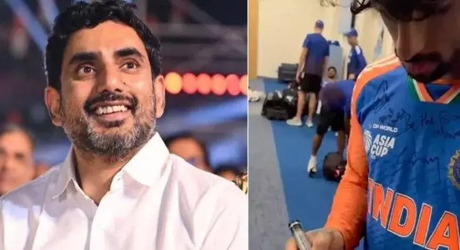 నారా లోకేశ్ కి క్రికెటర్ తిలక్ వర్మ ఇస్తానన్న బహుమతి ఏంటంటే..