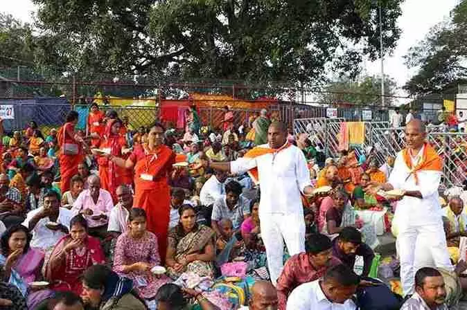 తిరుమల:23.50 లక్షల మంది ఆకలి తీర్చిన అన్నదాన సత్రం