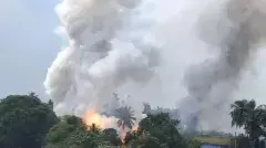 కోనసీమలో భారీ పేలుడు..ఆరుగురు సజీవ దహనం