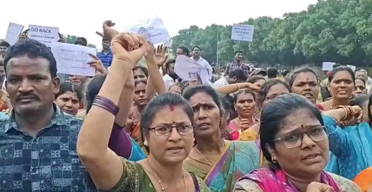 ‘అంబుజా సిమెంట్‌’పై ప్రజాభిప్రాయ సేక ‘రణం’!