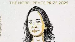 మరియా కొరినా మచాదోను వరించిన నోబెల్ శాంతి పురస్కారం