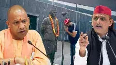 ఉత్తర ప్రదేశ్ లో వేడెక్కిన పూలమాలల రాజకీయం