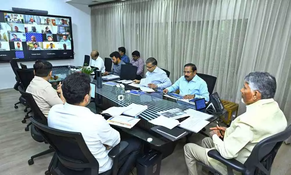 సండే పూట సీఐఐ సదస్సుపై సీఎం వీడియో కాన్ఫరెన్స్ సండే పూట సీఐఐ సదస్సుపై సీఎం వీడియో కాన్ఫరెన్స్