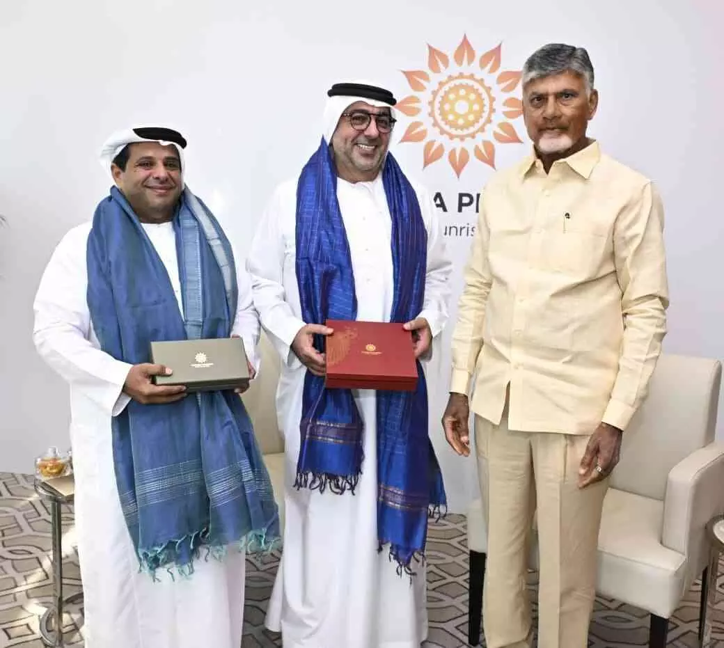 అబుదాబిలో బాబు వన్-టు-వన్