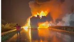 కావేరీ బస్సు.. కడుపు కోత మిగిల్చిందిలా..