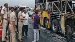 కర్నూలు వద్ద కావేరి బస్సులో 20 మంది సజీవ దహనం