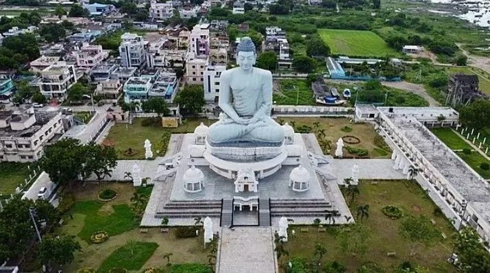 అమరావతిలో ధ్యాన బుద్ధ విగ్రహం చూశారా? అమరావతిలో ధ్యాన బుద్ధ విగ్రహం చూశారా?