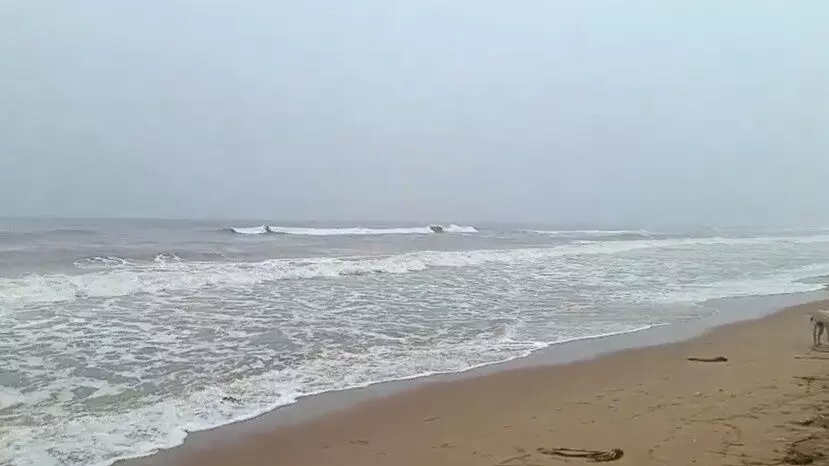 బంగాళాఖాతంలో బలపడిన మోంథా బంగాళాఖాతంలో బలపడిన మోంథా