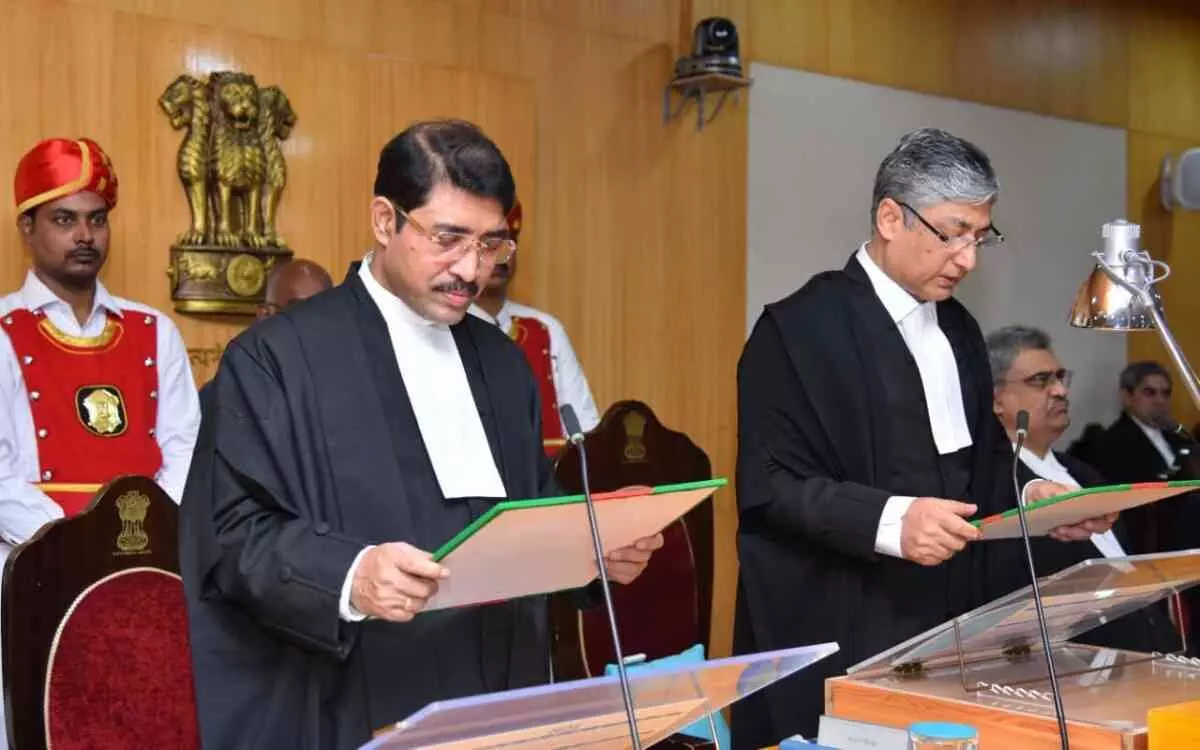 హైకోర్టు న్యాయమూర్తిగా జస్టిస్ సామంత ప్రమాణ స్వకారం హైకోర్టు న్యాయమూర్తిగా జస్టిస్ సామంత ప్రమాణ స్వకారం