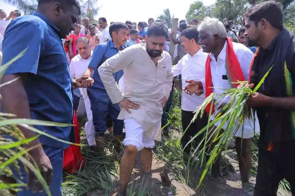 బురదలో దిగి..రైతులా మారిన రియల్ హీరో